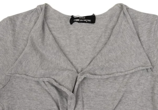 tricot COMME des GARCONS Front Drape Knit Top K-153351_005