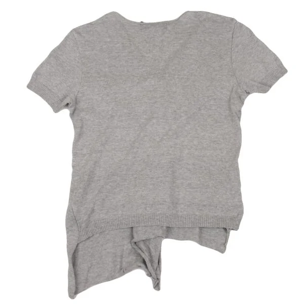 tricot COMME des GARCONS Front Drape Knit Top K-153351_010