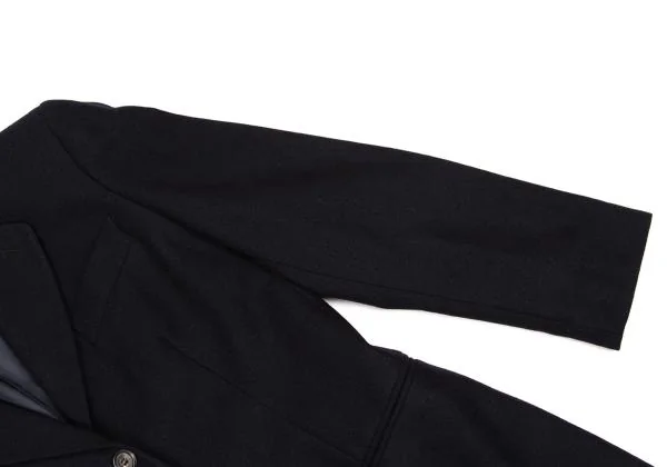 ジョルジオ アルマーニGIORGIO ARMANI カシミア3Bテーラードジャケット 紺42 K-153379_007
