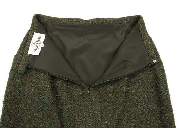 VALENTINO Colorful Pile Skirt K-153393_008