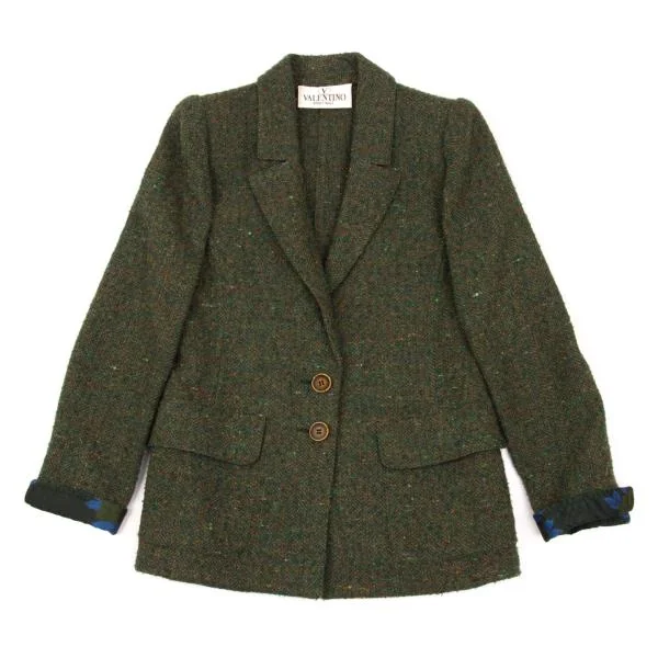 VALENTINO Colorful Pile Jacket & Skirt K-153394_003