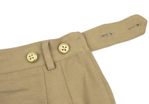 VALENTINO Cotton Canvas Metal Button Skirt K-153397_004
