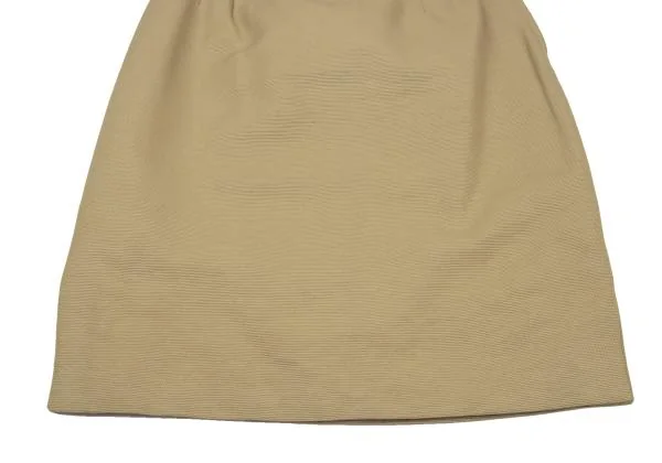 VALENTINO Cotton Canvas Metal Button Skirt K-153397_006