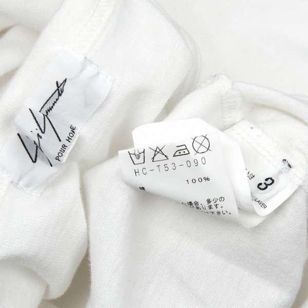 愛用 yamamoto yohji ヨウジヤマモトプールオム pour 時計柄 homme トップス