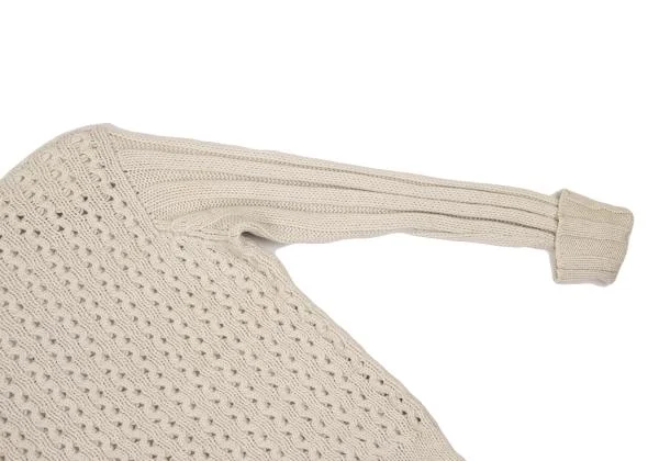 ジルサンダーJIL SANDER カシミヤローゲージハイネックニットセーター ライトベージュM位 K-153404_008