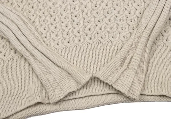 ジルサンダーJIL SANDER カシミヤローゲージハイネックニットセーター ライトベージュM位 K-153404_012