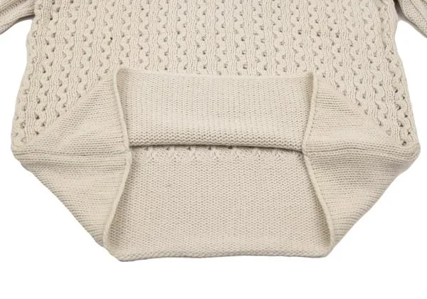 ジルサンダーJIL SANDER カシミヤローゲージハイネックニットセーター ライトベージュM位 K-153404_015