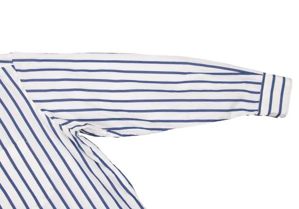 JIL SANDER Striped Over-sized Blouse K-153406_006