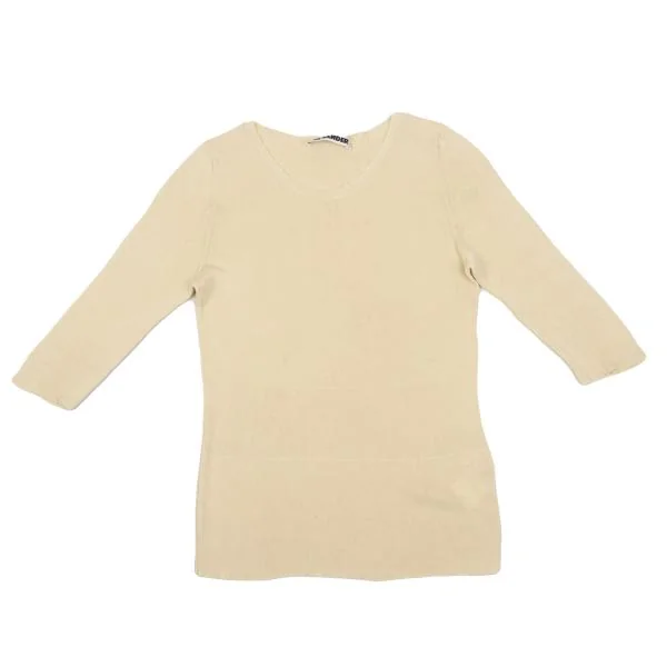 JIL SANDER Half Sleeve Silk Knit Top K-153408_002