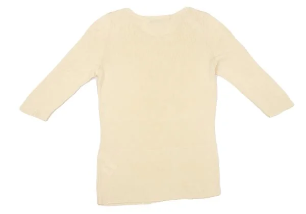 JIL SANDER Half Sleeve Silk Knit Top K-153408_010