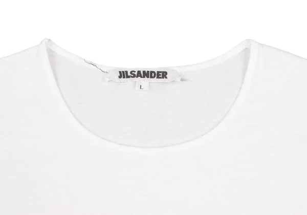 ジルサンダーJIL SANDER ポイントロゴプリントTシャツ 白L K-153411_006