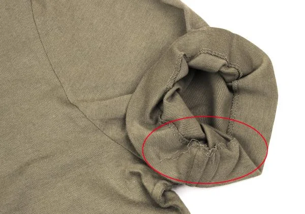 ジルサンダーJIL SANDER ポイントロゴプリントTシャツ カーキ カーキL K-153412_007