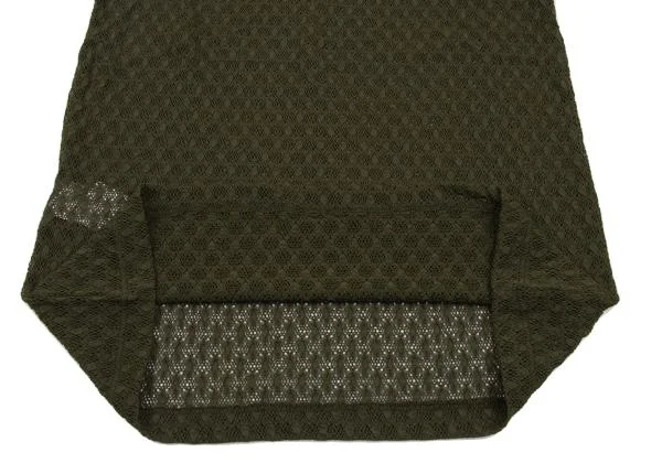 ジルサンダーJIL SANDER ローゲージストレッチタンクトップ オリーブL K-153414_006