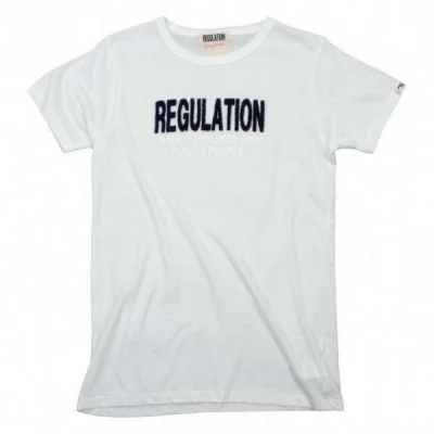 REGULATION Yohji Yamamoto print T-shirt(K-11247)