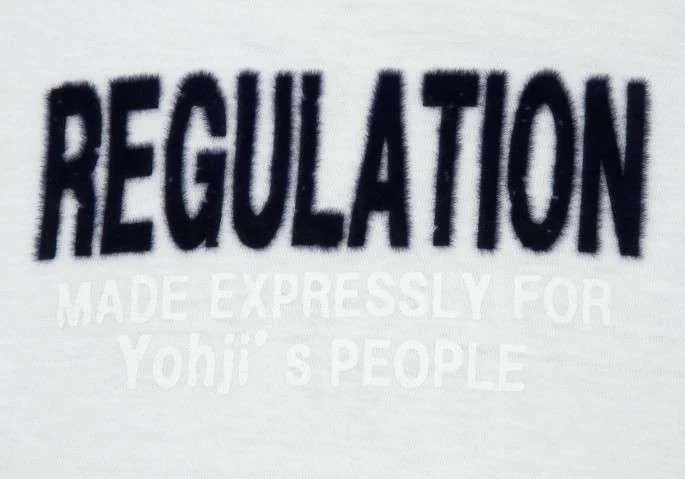 REGULATION Yohji Yamamoto print T-shirt(K-11247) K-11247_003