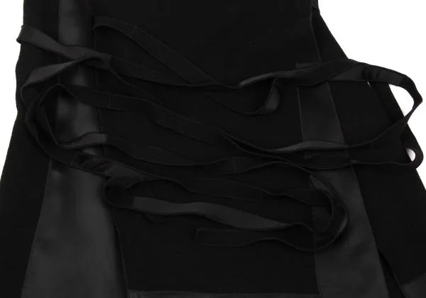 DONNA KARAN NEW YORK Material Switching Wrap Skirt K-153440_006