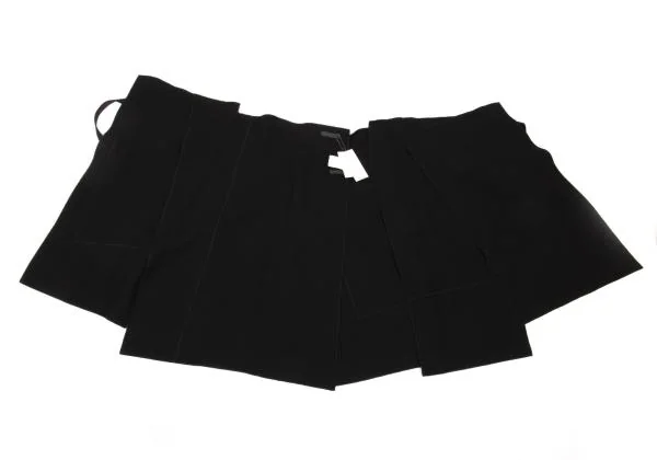 DONNA KARAN NEW YORK Material Switching Wrap Skirt K-153440_009