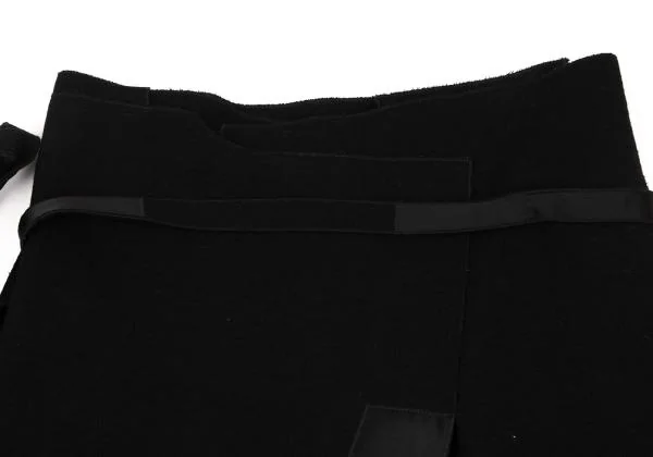 DONNA KARAN NEW YORK Material Switching Wrap Skirt K-153440_011