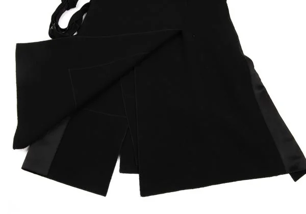 DONNA KARAN NEW YORK Material Switching Wrap Skirt K-153440_013