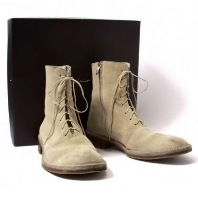 yohji yamamoto pour homme×RoccoP. suede boots