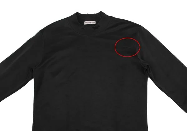 ISSEY MIYAKE MEN Cotton Poly Mock Neck T shirt K-153474_002