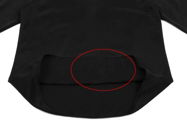 ISSEY MIYAKE MEN Cotton Poly Mock Neck T shirt K-153474_012
