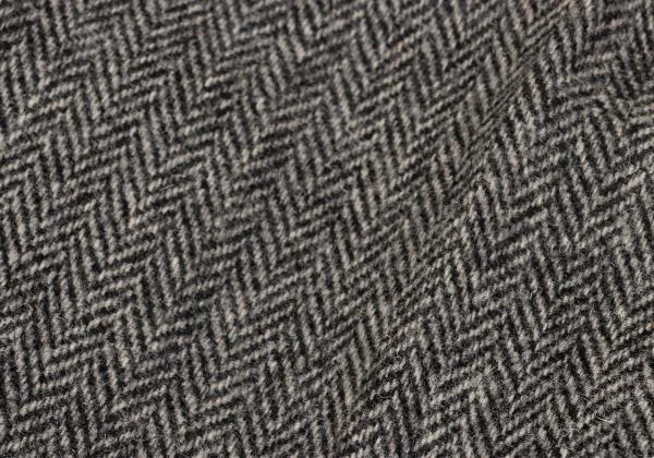 ISSEY MIYAKE MEN Wool Herringbone Tweed Pleated Design Pants K-153490_016