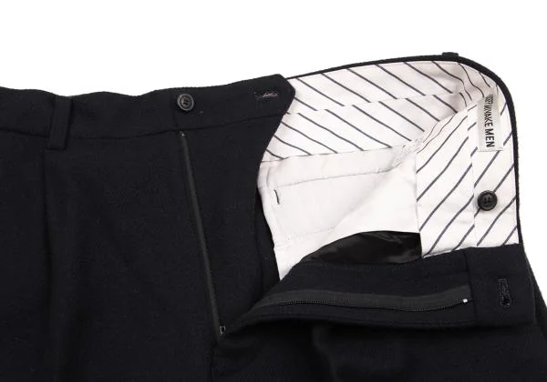 ISSEY MIYAKE MEN Wool Tuck Pants K-153493_003