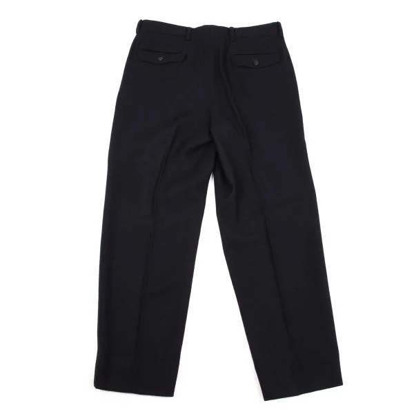 ISSEY MIYAKE MEN Wool Tuck Pants K-153493_011