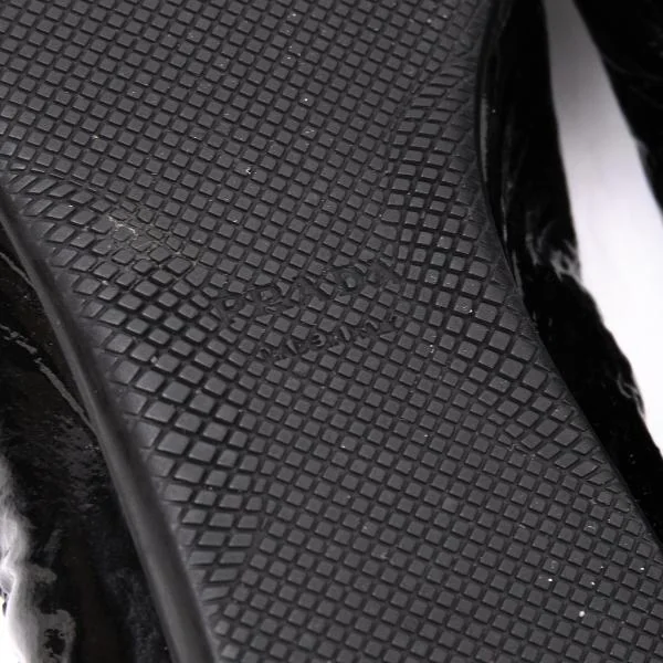 プラダスポーツPRADA SPORT エナメルストラップバレエシューズ 黒22位 K-153512_012