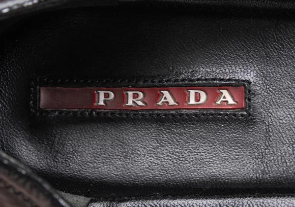 プラダスポーツPRADA SPORT エナメルストラップバレエシューズ 黒22位 K-153512_014