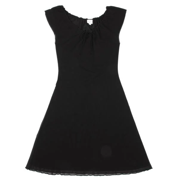 Jean Paul GAULTIER FEMME Mesh String Neck Sleeveless Dress K-153542_002