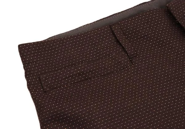 Jean Paul GAULTIER FEMME Wool Blend Pin Dot Pants K-153545_006