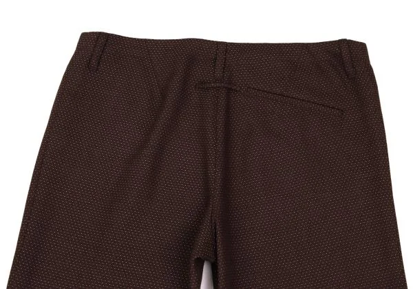 Jean Paul GAULTIER FEMME Wool Blend Pin Dot Pants K-153545_010