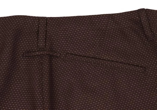 Jean Paul GAULTIER FEMME Wool Blend Pin Dot Pants K-153545_011