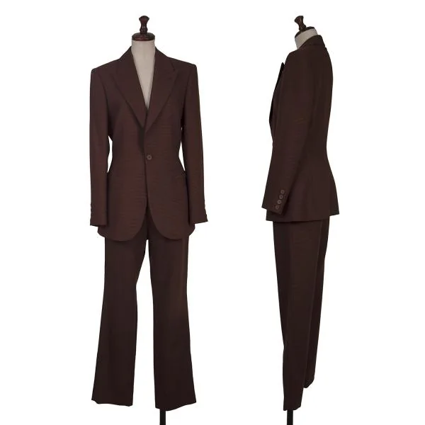 Jean Paul GAULTIER FEMME Wool Blend Pin Dot Pants K-153545_013