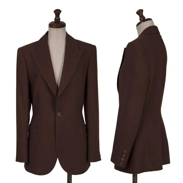Jean Paul GAULTIER FEMME Wool Blend Pin Dot Jacket & Pants K-153546_002