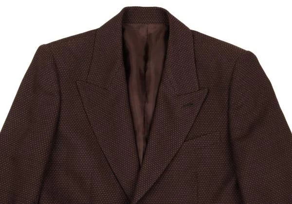 Jean Paul GAULTIER FEMME Wool Blend Pin Dot Jacket & Pants K-153546_004