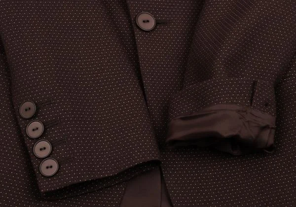 Jean Paul GAULTIER FEMME Wool Blend Pin Dot Jacket & Pants K-153546_007