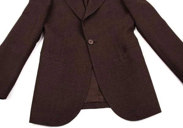 Jean Paul GAULTIER FEMME Wool Blend Pin Dot Jacket & Pants K-153546_008