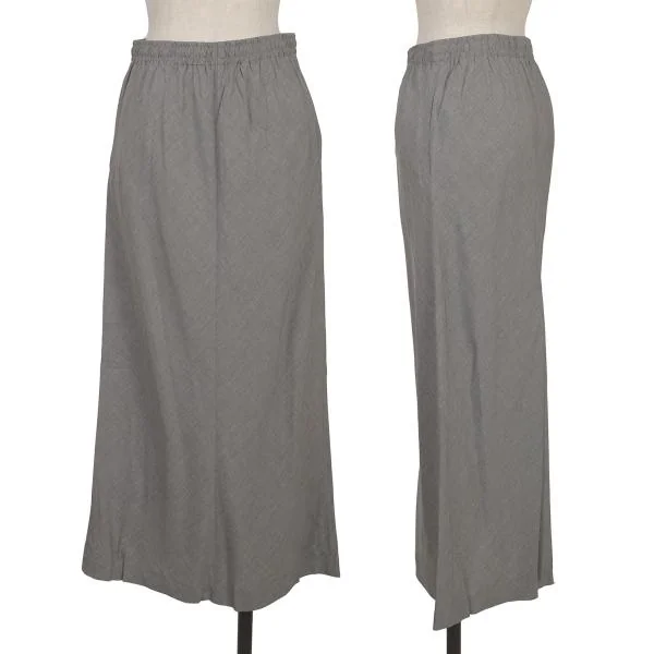 zucca Rayon Skirt Grey M K-153555_001
