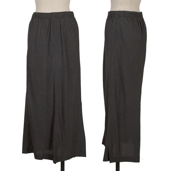zucca Rayon Skirt Charcoal M K-153556_001