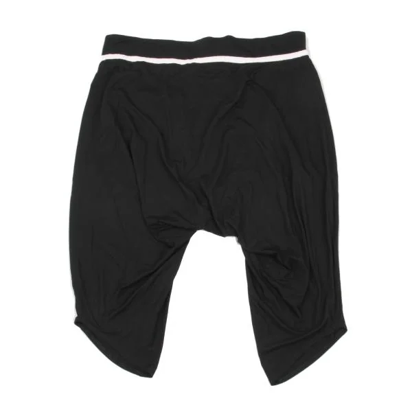 HELMUT LANG Rayon Waist Cord Tuck Stretch Cropped Pants K-153562_010