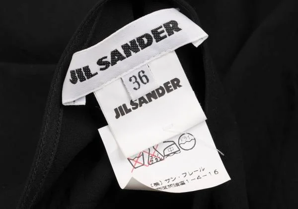 JIL SANDER Front Hook Collarless Shirt K-153563_016