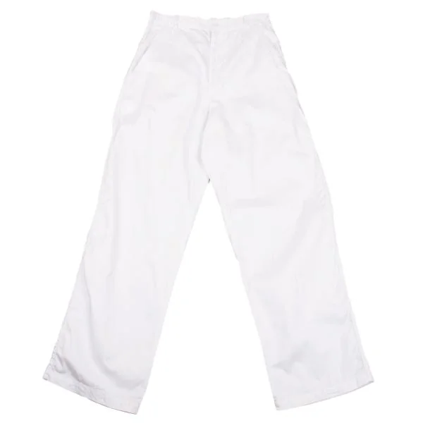 robe de chambre COMME des GARCONS Cotton Pants White S-M K-153567_001