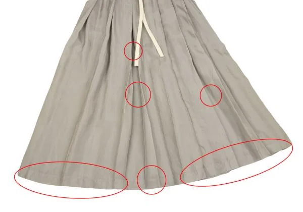 robe de chambre COMME des GARCONS Waist Switching Pleats Skirt K-153568_006