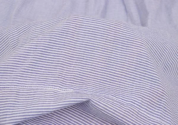 トリココムデギャルソンtricot COMME des GARCONS コットンストライプスキッパーワンピース 青白S K-153573_016
