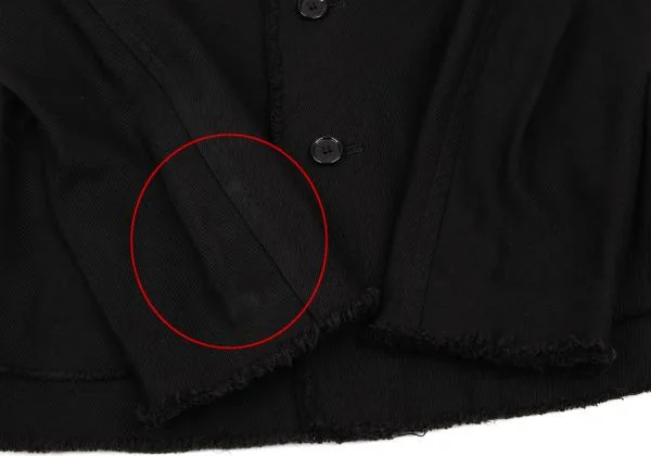tricot COMME des GARCONS Cotton Cutting Round Collar Jacket K-153575_008