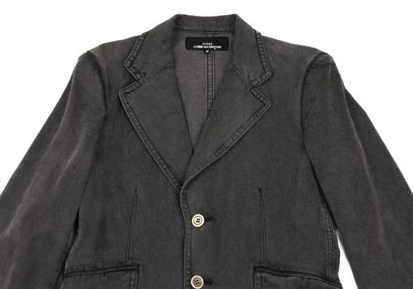 tricot COMME des GARCONS Denim 2B Jacket K-153577_003