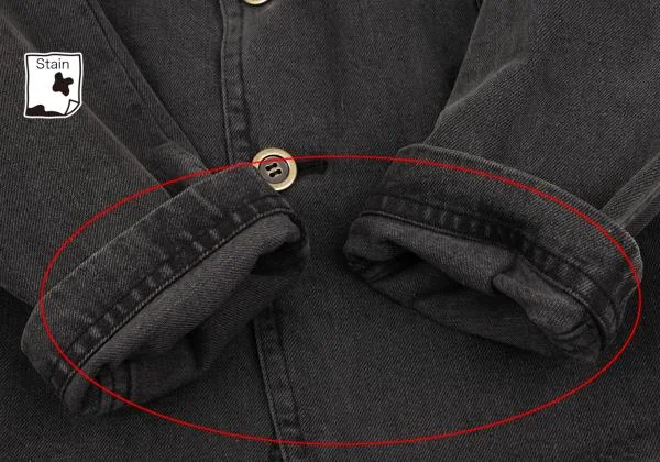 tricot COMME des GARCONS Denim 2B Jacket K-153577_009